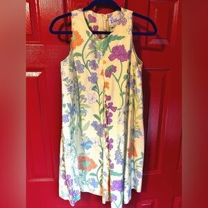 Vintage Lilly Pulitzer Floral A Line Dress